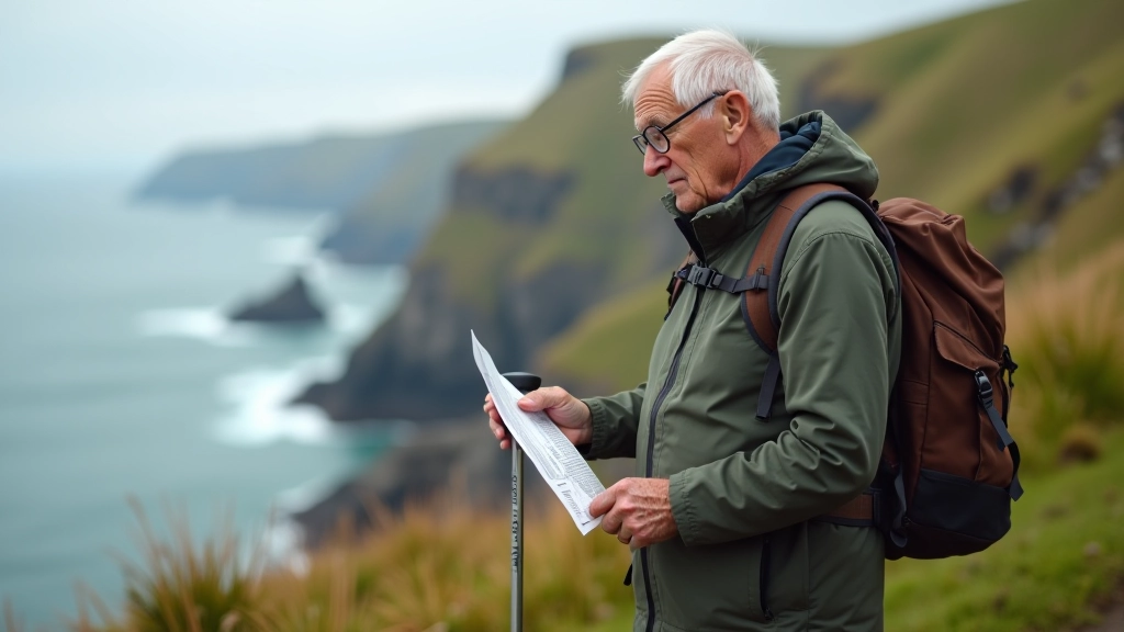Detailed preparation and trail assessment for safe coastal walking
